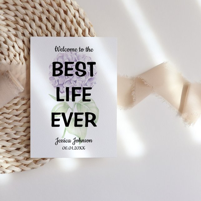 Welcome to the Best Life Ever Hydrangea Baptism  (Creator Uploaded)