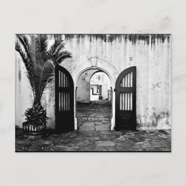 "Welcome to the Castle of Good Hope" JTG Art Postcard (Front)