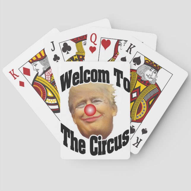 Welcome to the Circus Playing Cards (Back)