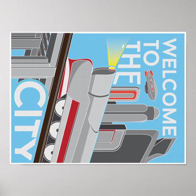 Welcome To The City Poster (Front)