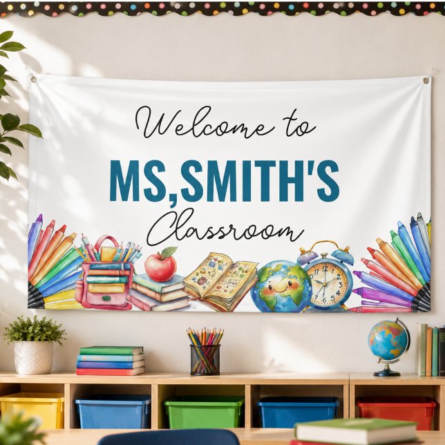 Welcome to the Classroom Back to School Banner (Welcome to the Classroom Back to School Banner)