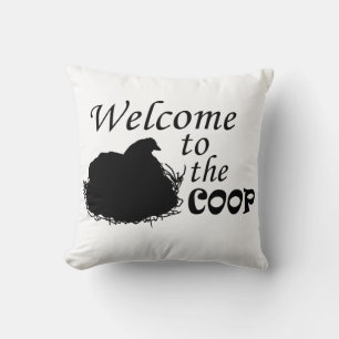 Welcome to the Coop Cushion