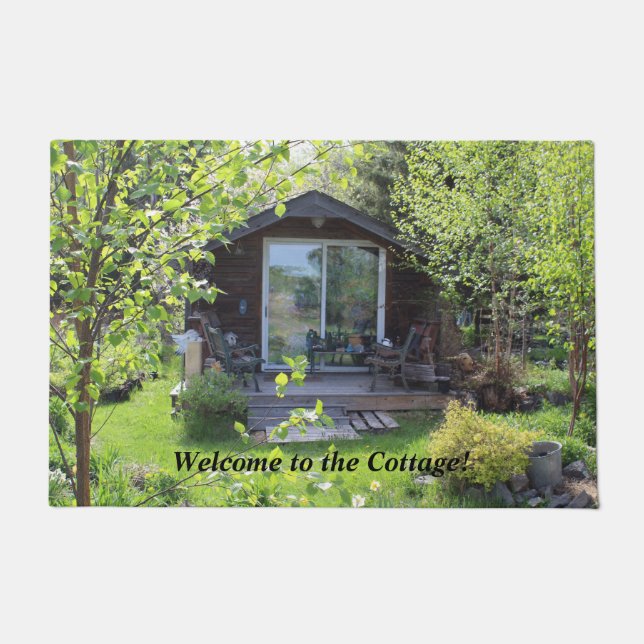 Welcome to the Cottage! Doormat (Front)