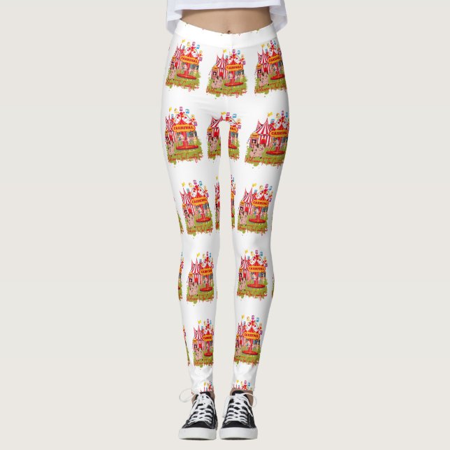 Welcome To The County Fair - Carnival Leggings (Front)