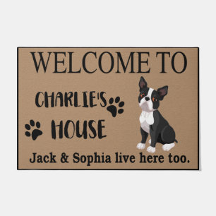 Welcome To The Dogs House Doormat, Funny Quotes Doormat