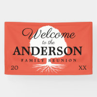 Welcome to the family reunion tree logo custom 
