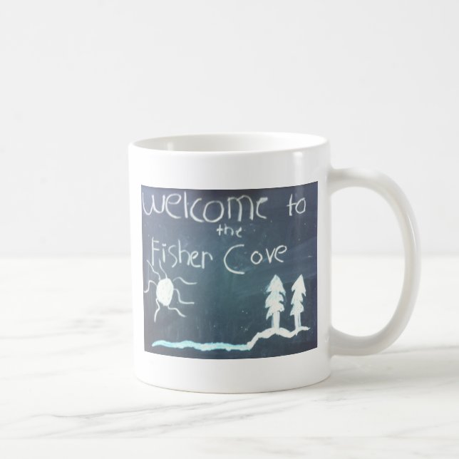 Welcome to the Fisher Cove Coffee Mug (Right)
