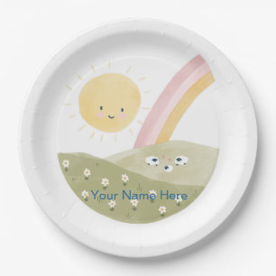 Welcome to the Flock Baby Shower Paper Napkins  Plate