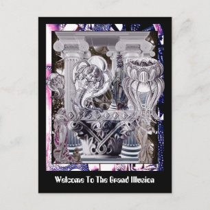 Welcome To The Grand Illusion Postcard