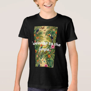 Welcome to the Jungle T-Shirt – Tropical Wild Adve Tri-Blend Shirt