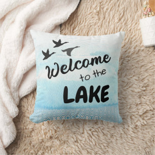 Welcome to the Lake Cushion