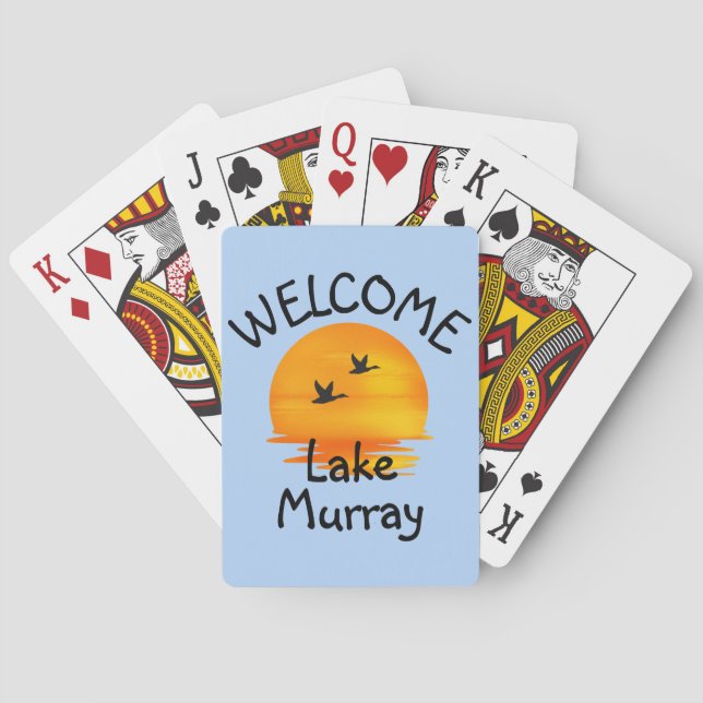 Welcome to the Lake Playing Cards (Back)