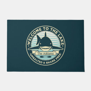 Welcome to the Lake Unsalted & Shark Free Doormat