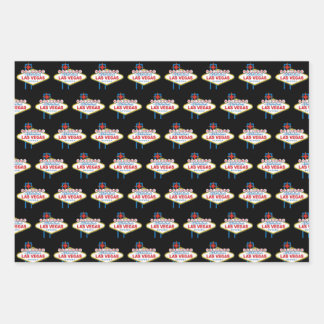 Welcome to The Las Vegas Sign Wrapping Paper Sheet