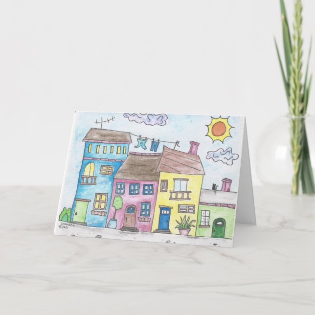 Welcome to the Neighbourhood Card (Front)