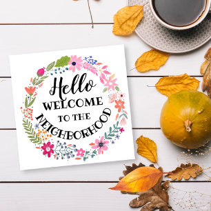 welcome to the neighbourhood new home card