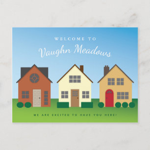 Welcome to the Neighbourhood New Resident Postcard