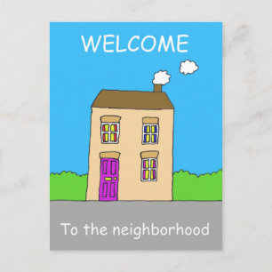 Welcome to the Neighbourhood Postcard