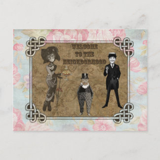 Welcome To The Neighbourhood Postcard