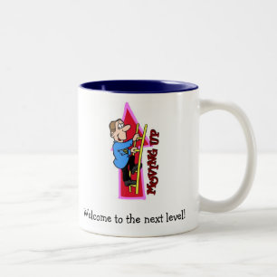 Welcome to the next level! Two-Tone coffee mug