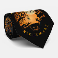 Welcome To The Nightmare Halloween Pumpkin Custom