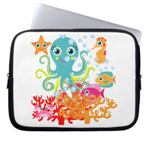 Welcome to the Ocean Laptop Sleeve