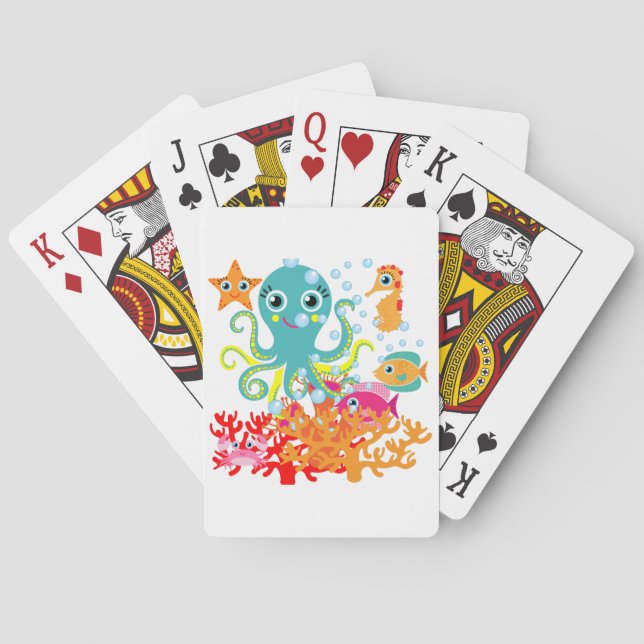 Welcome to the Ocean Playing Cards (Back)