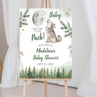 Welcome to The Pack Forest Wolf Welcome Sign