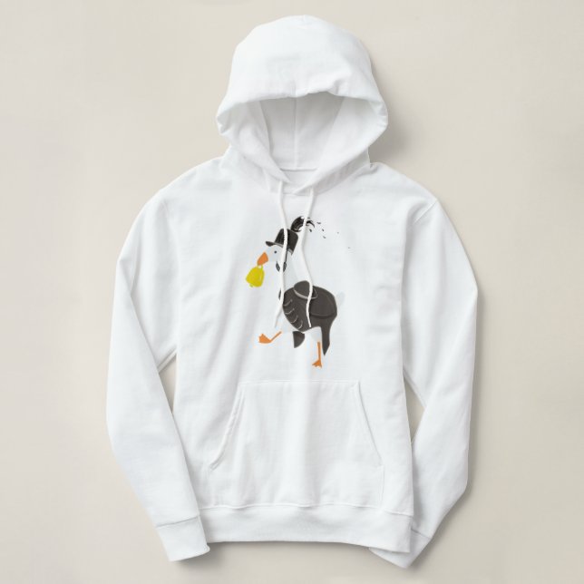 Welcome to the quack parade   hoodie (Design Front)