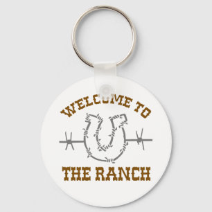 Welcome to the Ranch Key Ring