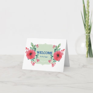 Welcome To The Team Card