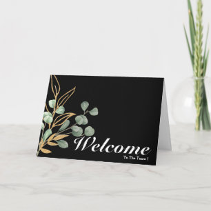 Welcome To The Team Card