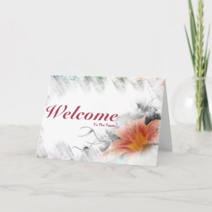 Welcome To The Team Card
