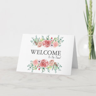 Welcome to the team  card