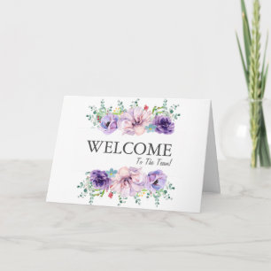 Welcome to the team  card