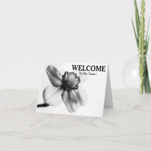 Welcome To The Team Card
