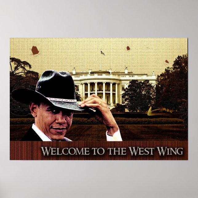 Welcome to the West wing Poster (Front)