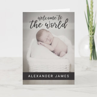 Welcome to the World | Baby Announcement