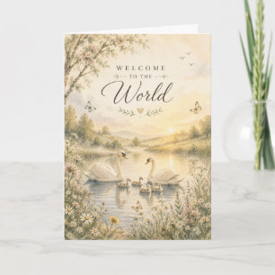 Welcome to the World Baby Congratulations Card