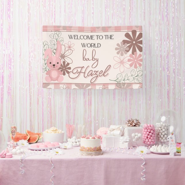 Welcome to the World baby shower banner (Party)
