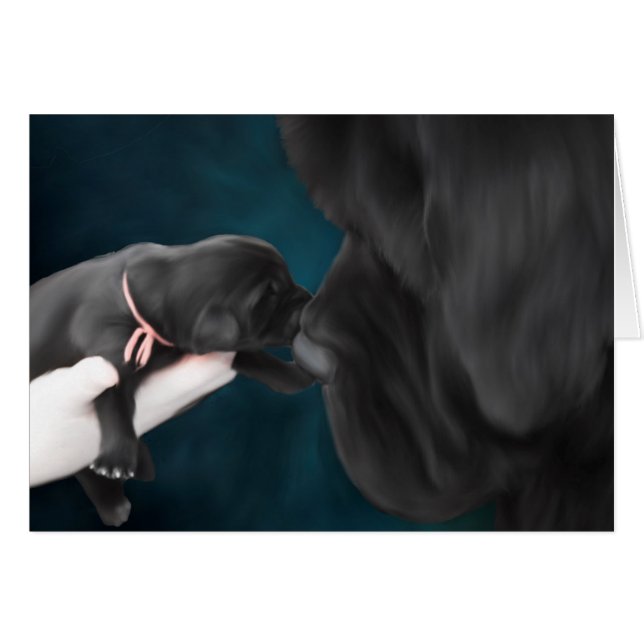 Welcome to the world blank card (Front Horizontal)