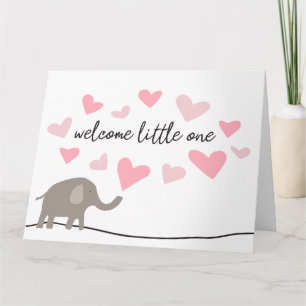 Welcome to the World Elephant Card