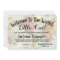 Welcome to the World Map Baby Shower Invitations