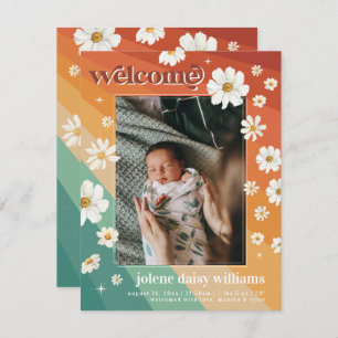 Welcome to the World   Retro Boho Birth 