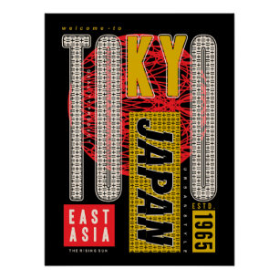 Welcome to Tokyo: East Asia’s Cultural Icon Poster