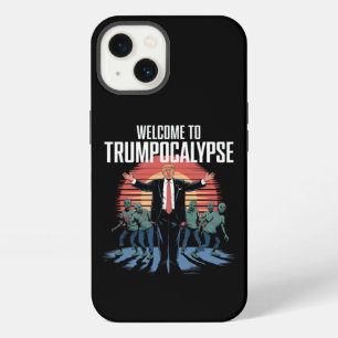 Welcome to Trump-ocalypse Funny Trump Halloween iPhone 13 Case