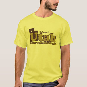 Welcome to Utah Parody humourous “mr funny” T-Shirt