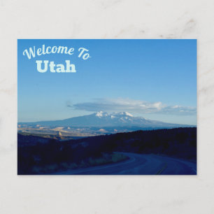 Welcome To Utah Postcard
