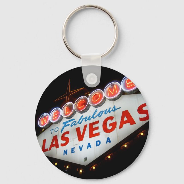 Welcome to Vegas Keychain (Front)