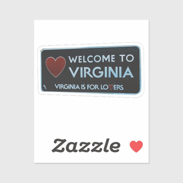 Welcome to Virginia Sticker (Sheet)
